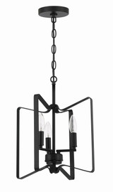 Shayna 3 Light 13 Inch Wide Semi Flush Mount by Craftmade - 56153