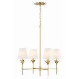 Broche 4 Light Large Chandelier by Crystorama - 534