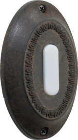 Basic Oval Door Chime Button by Quorum - 7-307