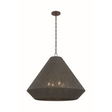 Keats 4 Light Pendant 24.75 Inch Tall and 30 Inch Wide by Troy - F1630