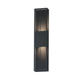 Grate 12W 2 LED Outdoor Wall Mount 30 Inch Tall and 6.25 Inch Wide by ET2 - E30395
