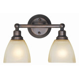Bradley 2 Light Vanity Light by Craftmade - 26602
