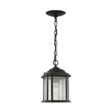 Kent 1 Light Outdoor Small Pendant 10.5 Inch Tall by Generation - 60029
