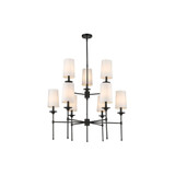 Emily 9 Light Chandelier 38.75 x 38 Inches Wide by Z-Lite - 3033-9
