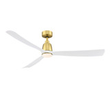 Kute 3 Blade Ceiling Fan with Light Kit 60 Inch Wide by Fanimation - FPD8560-LK