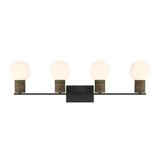 Jarrell 4 Light Bath Vanity 10 Inch Tall and 33.5 Inch Wide by Savoy House - 8-4081-4