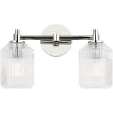 Barstow 2 Light Bath Vanity 9 Inch X 15 Inch Wide by Visual Comfort Studio - CV1092