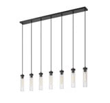 Beau 7 Light Linear Chandelier 12.75 x 4.75 Inches Wide by Z-Lite - 740P-7L