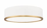 Bradley 40W 1 LED Flush Mount 4 Inch Tall and 16 Inch Wide By Z-Lite - 1018F16