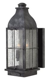 Binghams 2 Light Outdoor Candle Style Wall Lantern by Hinkley - 2044