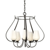 Flora 5 Light Medium Chandelier by Hubbardton Forge 103045HF - 103045HF