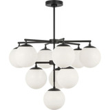 Nube 10 Light Chandelier 26 Inch Wide by Generation - GLC18010