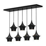Emiko 7 Light Small Pendant by Alora - LP523036