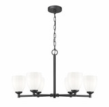 Oren 6 Light Chandelier 18.25 Inch Tall and 32 Inch Wide by Z Lite - 7004-6