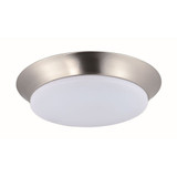 Low Profile 12W 1 LED 13.75 Inch Wide Flush Mount by Maxim 87598WT - 87598WT