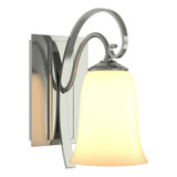 Scroll 1 Light Wall Sconce 9.8 Inch Tall by Hubbardton Forge - 204531
