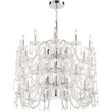 Ferrero 48 Light Oversized 4 Tier Chandelier by Eurofase - 33762