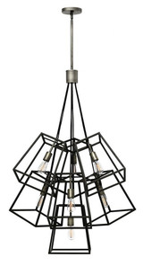 Fulton 7 Light Large Foyer Multi Tier Chandelier by Hinkley - 3357