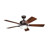 Leeds Ceiling Fan with Light Kit 52 inches wide by Kichler  - 300457
