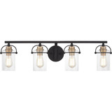 Emerson 4 Light Vanity Light by Quoizel - EMR8604