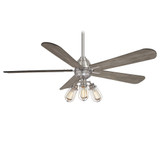 Alva Ceiling Fan with Light Kit 56 inches wide by Minka Aire - F852L