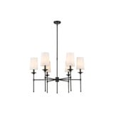 Emily 6 Light Chandelier 25.5 x 38 Inches Wide by Z-Lite - 3033-6