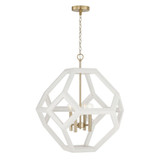 Geo 4 Light Pendant 28.5 Inch Tall and 24 Inch Wide by Capital - 358441