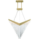 Vivien 1 Light Small Chandelier by Eurofase - 47187