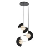 Scorpio 43W LED Chandelier 17 Inch Tall and 27.25 Inch Wide by Kuzco - CH65127