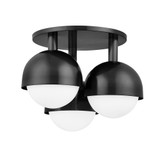 Foster 3 Light 18.75 Inch Wide Flush Mount by Hudson Valley - 1203