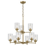Winslow 9 Light Large 2 Tier Chandelier by Kichler - 44031