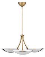 Glenn 15W 3 LED Large Chandelier 36 Inch Wide by Fredrick Ramond  - FR41646