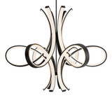 Fleur De Lis 102.2W 6 LED Pendant 46.38 Inch X 56 Inch Wide by Modern Forms - PD-90556