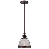 1 Light Small Pendant 8.75 Inch Tall by Minka Lavery - 2242