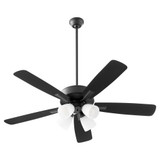 Ovation Five Blade Ceiling Fan 18.25 x 52 Inch Wide by Quorum  - 4525-4