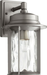 Charter 1 Light Outdoor Wall Lantern 14 Inch Tall by Quorum - 7246-7