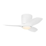 Titus 32 Hugger 3 Blade Ceiling Fan with Light Kit 32 Inch Wide Generation - 3TTHR32