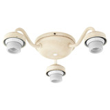 Brewster 27W 3 LED Ceiling Fan Light Kit 3 Inch H 12.75 Inch W by Quorum - 2360
