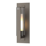 Vertical Bar Fluted Glass 1 Light Medium Wall Lantern by Hubbardton Forge - 307282