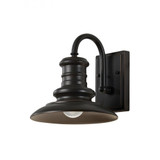 Redding Station 1 Light Small Outdoor Wall Lantern by Generation - OL8600