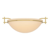 Moonband 1 Light 11.4 Inch Wide Metal Semi Flush Mount by Hubbardton Forge - 124251HF
