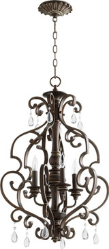San Miguel 4 Light Large Pendant by Quorum - 6873-4
