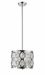 Dealey 3 Light Chandelier 12 Inch  Wide by 9 Inch High by Z-Lite - 6010L