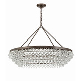 Calypso 8 Light Oversized Round Chandelier by Crystorama - 278
