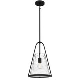 Briley 1 Light Mini Pendant 18 Inch Tall and 11.5 Inch Wide by Quoizel - BRIL1511