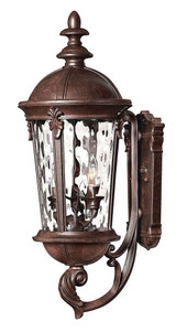 Windsor 3 Light Outdoor Candle Style Wall Lantern 25.5 Inch Tall by Hinkley - 1894