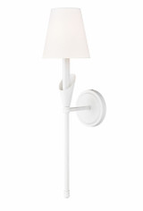 Claudelle 1 Light Wall Sconce 24 Inch Tall and 5.75 Inch Wide by Z Lite - 4014-1SA