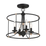 Westchester County 4 Light 15.75 Inch Wide Flush Mount by Minka Lavery - 1049