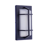 Bulkhead 1 Light Outdoor Wall Mount 10 Inch Tall by Craftmade - ZA6102