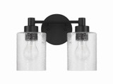 Lyndsey 2 Light Bath Vanity 9 Inch Tall and 12.38 Inch Wide by Craftmade - 60202